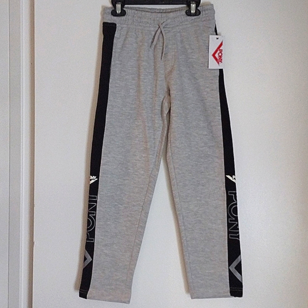 Pony Boy's Sweatpants-Active Fleece Warm-Up Pants